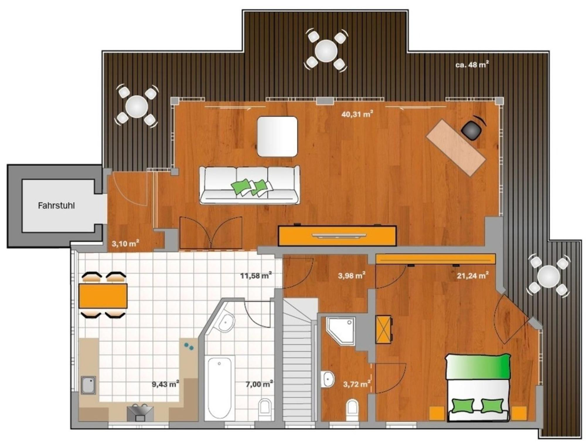 Apartament Ancora Marina Haus 2 Penthouse Neustadt in Holstein Zewnętrze zdjęcie